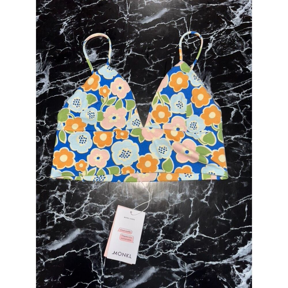 Floral Cropped Cami Tank
